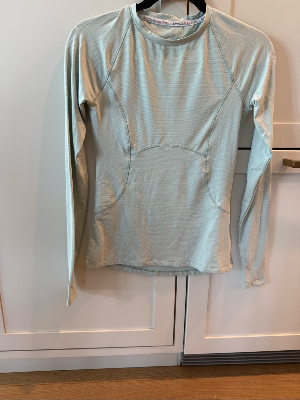 Spyder Women's Light Mint Long-Sleeve Performance Top